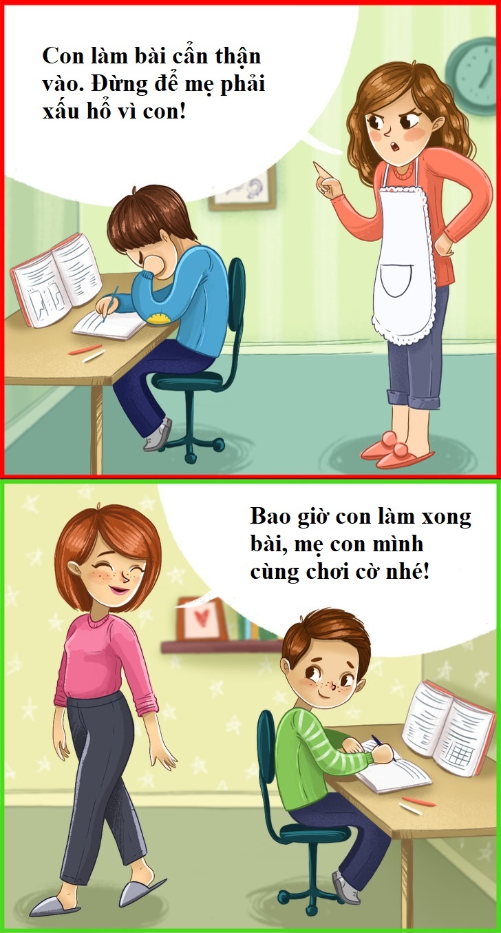 day con lam bai tap anh 6