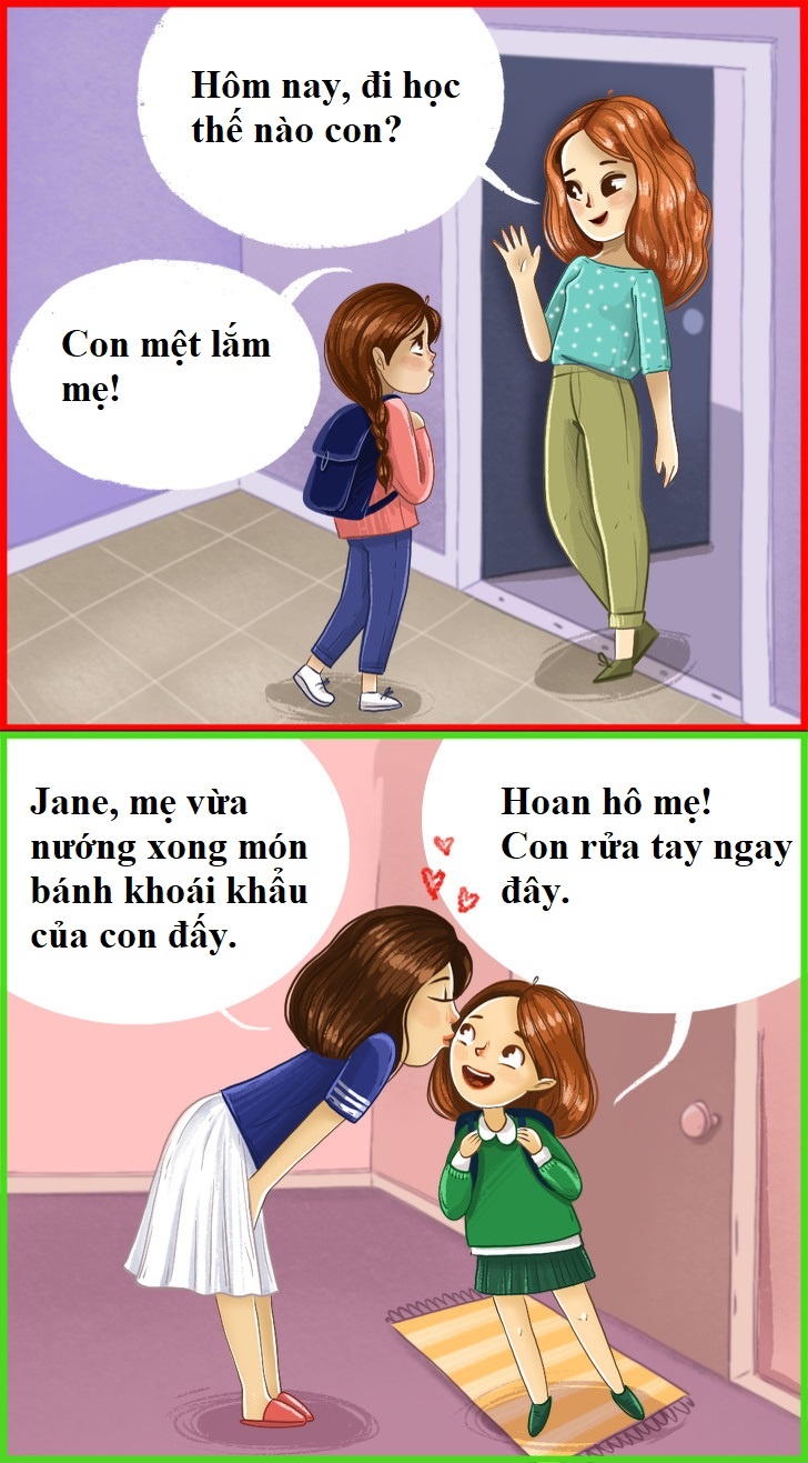 day con lam bai tap anh 9