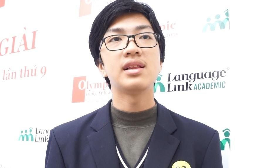 Thi sinh gianh giai nhat chia se bi quyet tu hoc noi tieng Anh hinh anh