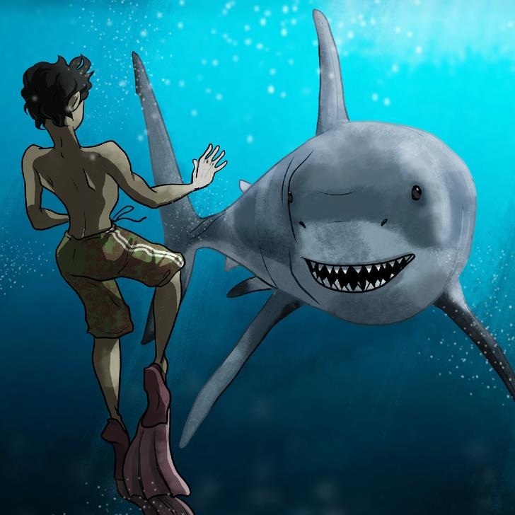 cá mập tấn công ảnh 3 ca map tan cong anh 3