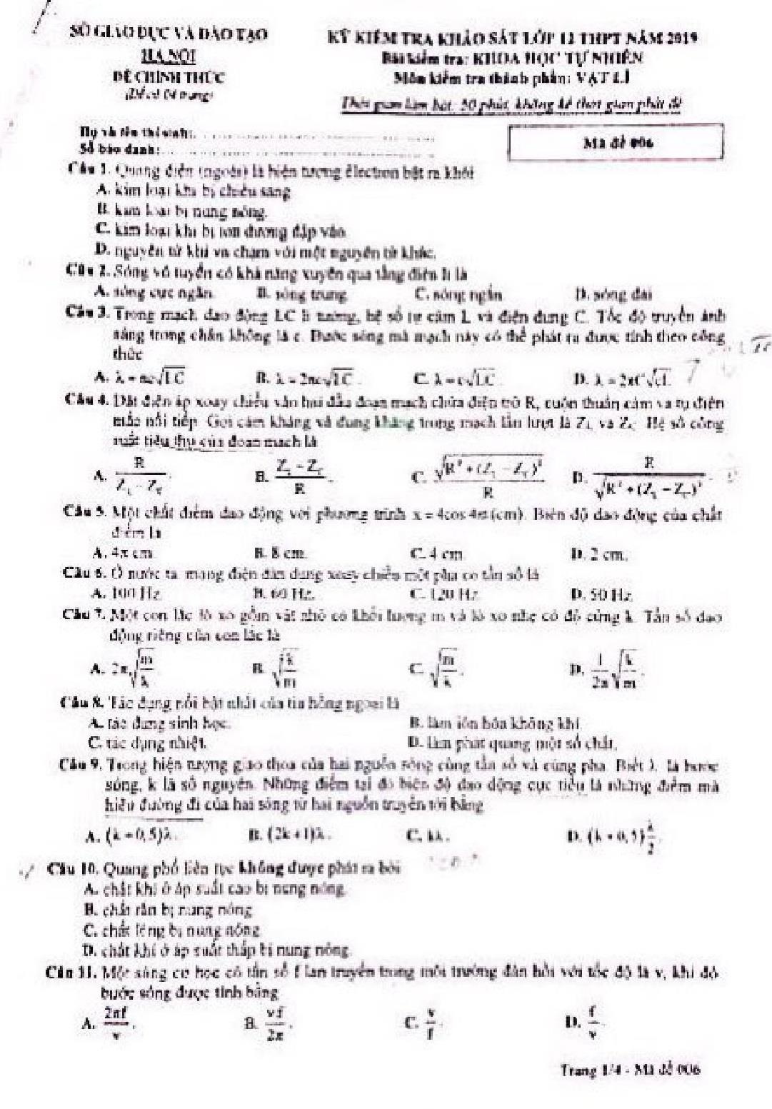 thi thử thpt quốc gia ảnh 1 thi thu thpt quoc gia anh 1