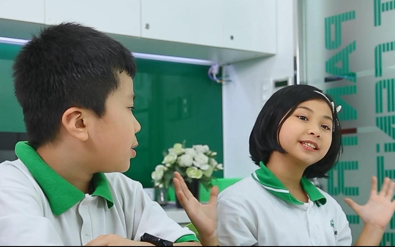 Ke ve truong hoc bang tieng Anh chuan quoc te hinh anh