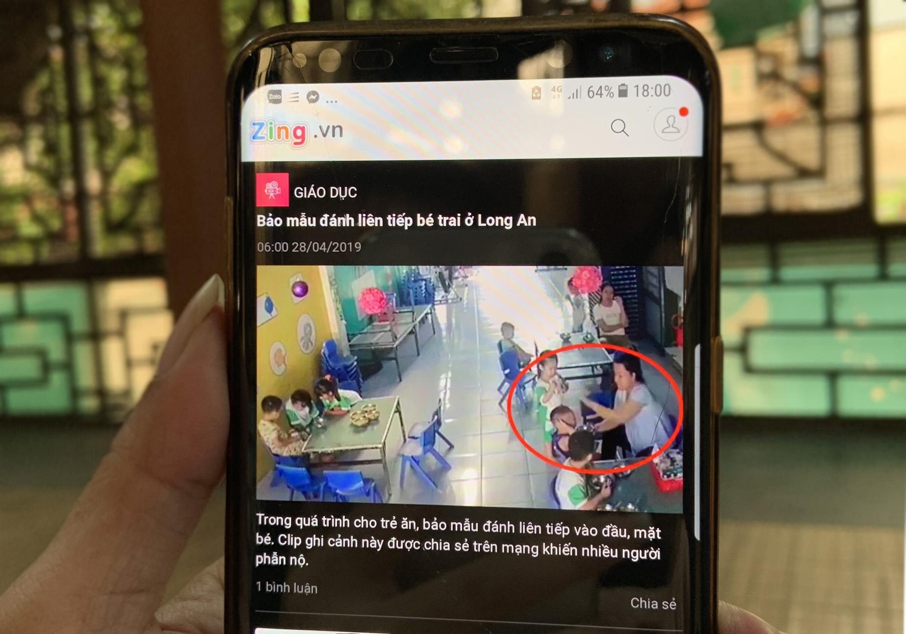 Dinh chi cong viec co giao danh vao dau tre vi khong nuot kip hinh anh