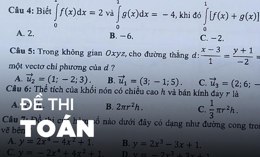De thi Toan de hon nam ngoai, thi sinh tu tin dat diem cao hinh anh