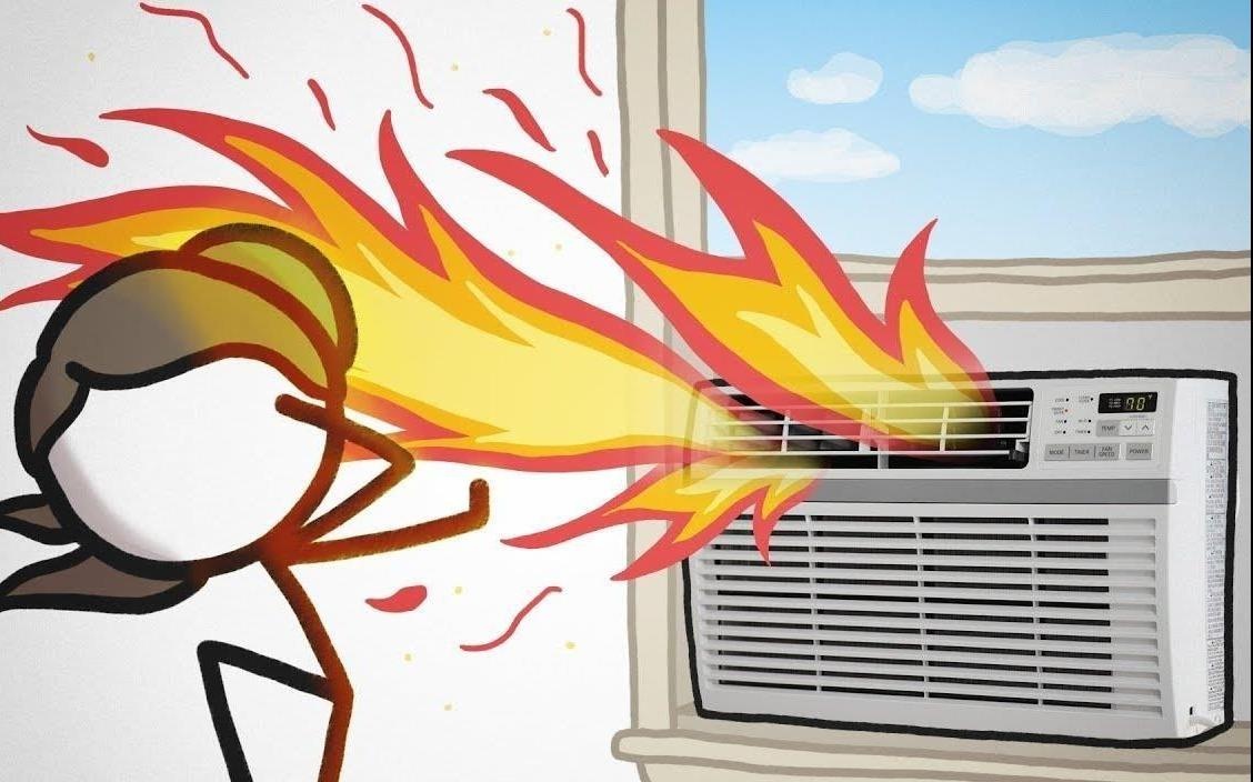 Tac hai khong ngo cua dieu hoa voi moi truong hinh anh