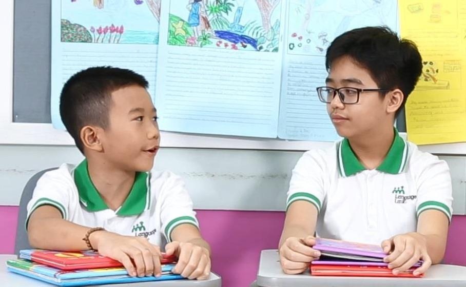 Tre hoc tieng Anh qua ke hoach Tet Trung thu hinh anh