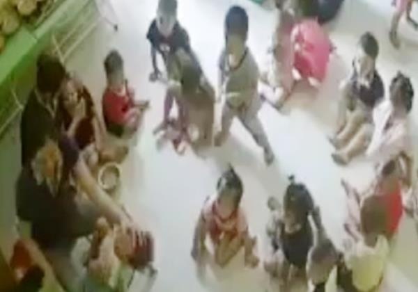 Xac dinh co so mam non trong clip co giao vat ngua tre ep an hinh anh