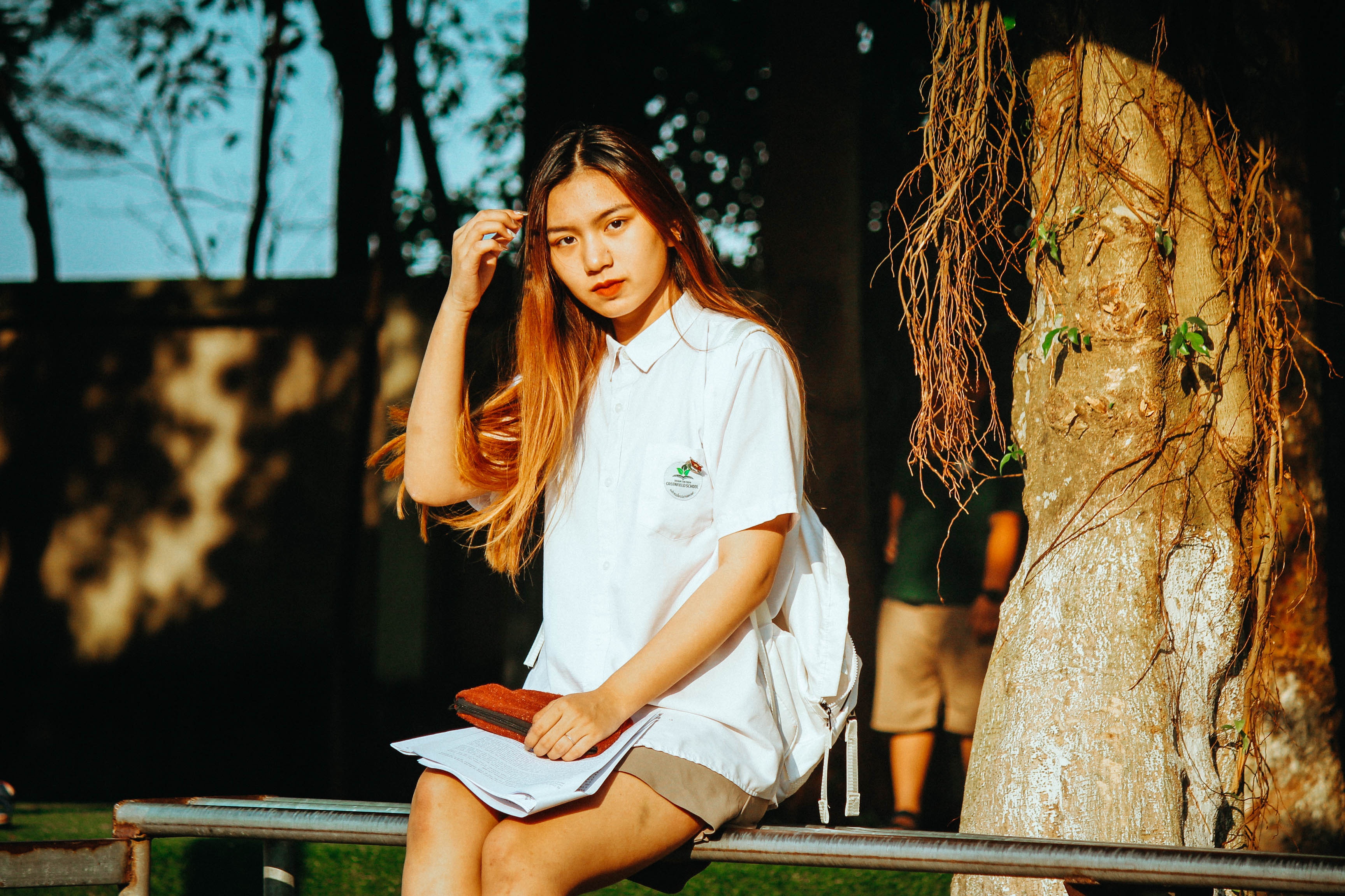 nữ sinh thu hút dân mạng ảnh 1 nu sinh thu hut dan mang anh 1