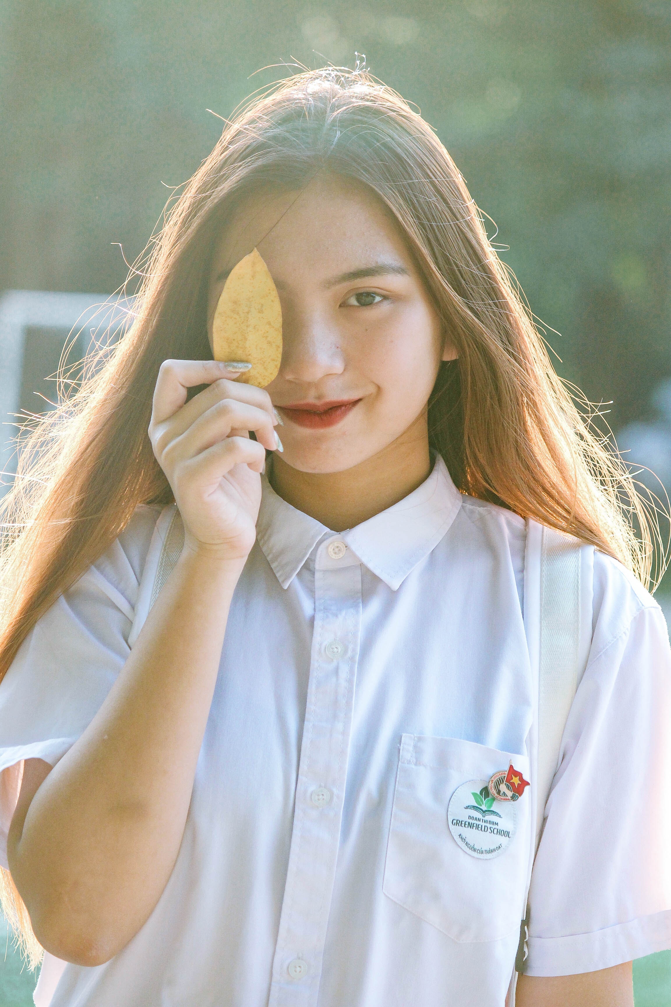 nữ sinh thu hút dân mạng ảnh 2 nu sinh thu hut dan mang anh 2