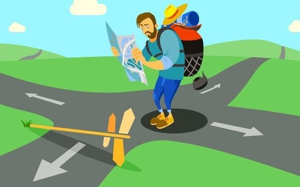 Cau do tim duong o noi xa la hinh anh