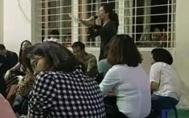 Co giao de nghi khong de nguoi don than, nha ngheo vao ban phu huynh hinh anh