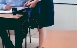 Thay giao bi sa thai vi quay duoi vay nu sinh hinh anh