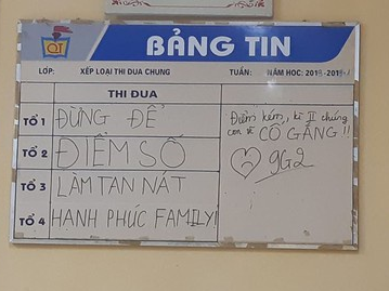 Bang tin hoc sinh gui cha me ngay hop phu huynh hinh anh