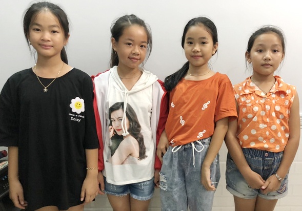 4 hoc sinh o Phu Quoc tra lai vi cho nguoi danh roi hinh anh