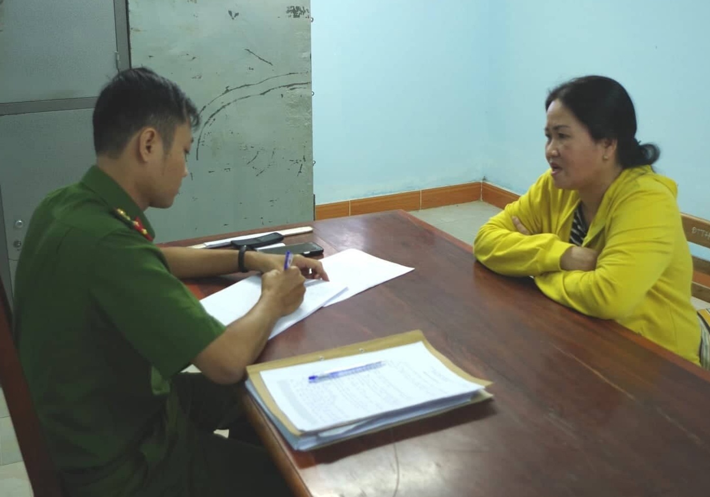 Thong tin bat ngo ve phu nu danh hoc sinh da man o Ninh Thuan hinh anh