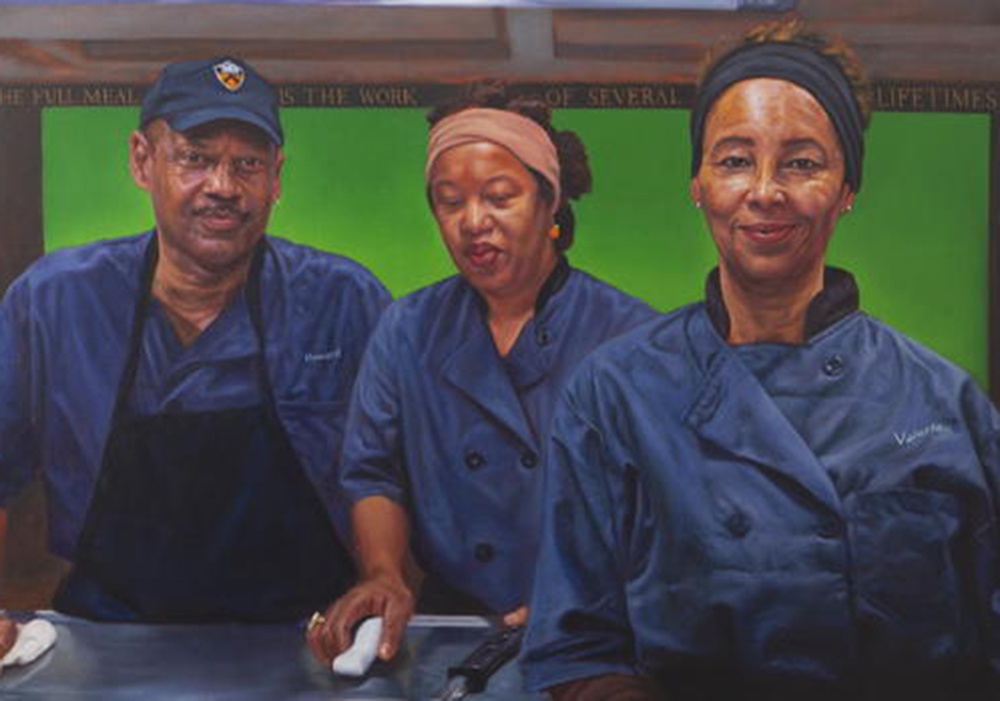 Dai hoc hang dau the gioi ton vinh nhan vien nha an, bao ve hinh anh