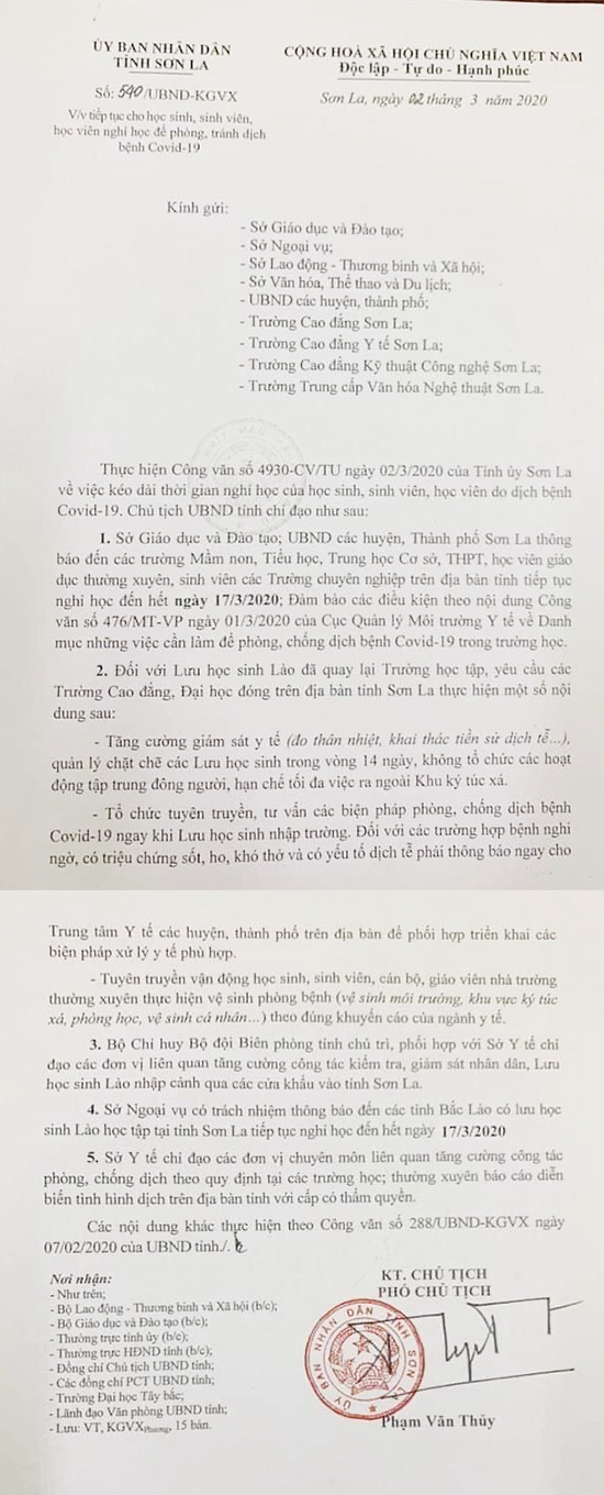 hoc sinh Son La nghi them 2 tuan tranh dich anh 1