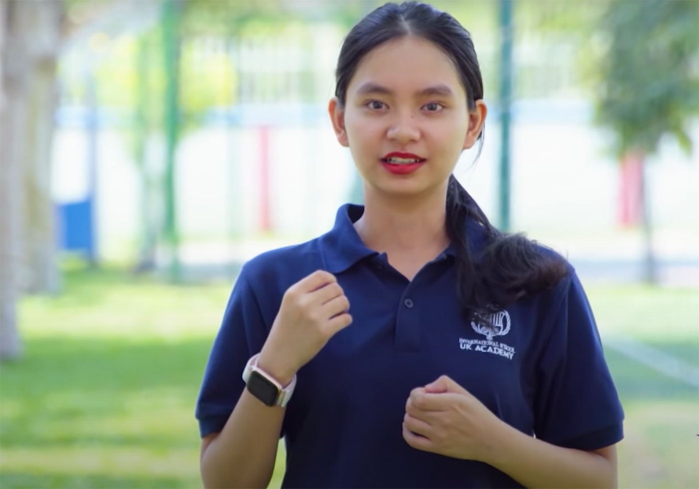 Nữ sinh trường quốc tế xinh đẹp ảnh 1 Nu sinh truong quoc te xinh dep anh 1