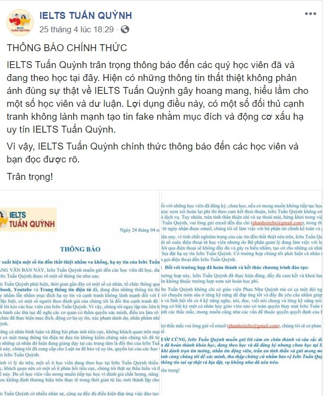 Hoc vien to giao vien IELTS sua diem anh 3