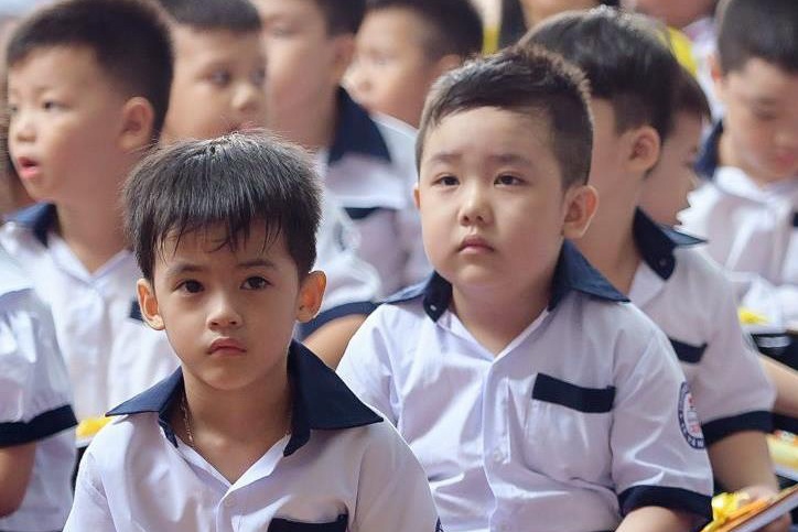 Hoc sinh tieu hoc co the hoc vuot lop trong pham vi cap hoc hinh anh