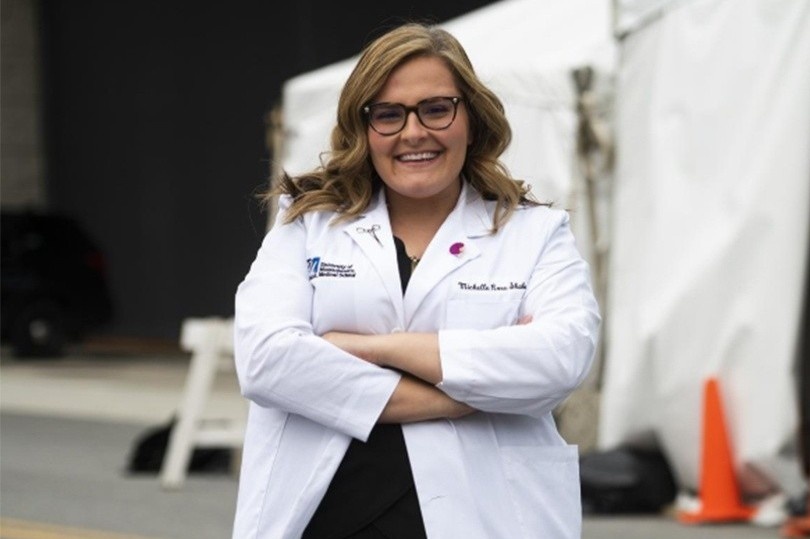 Khoi Covid-19, sinh vien tinh nguyen tham gia chong dich hinh anh