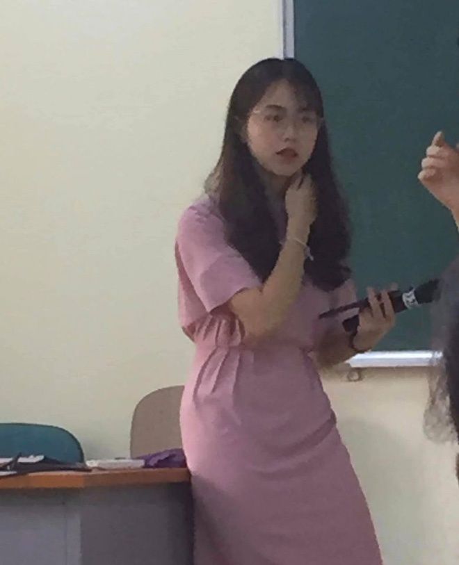 Nhan sắc, nữ giảng viên, Kinh tế quốc dân ảnh 1 Nhan sac, nu giang vien, Kinh te quoc dan anh 1