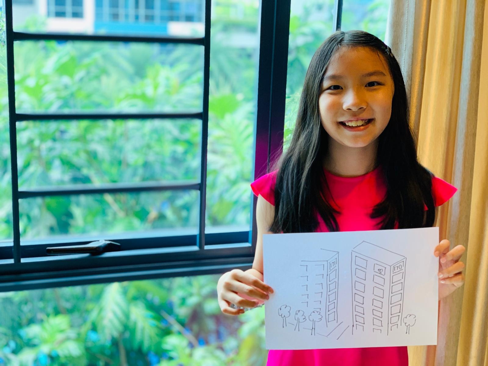 2 co be 10 tuoi tu viet sach dau tay vi dich Covid-19 anh 2