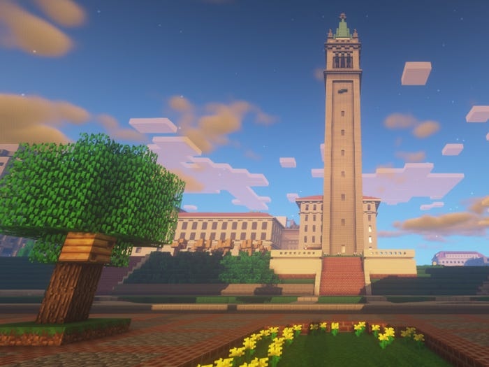 sinh vien xay truong dai hoc ao voi hon 100 toa nha de tot nghiep vi dich anh 2