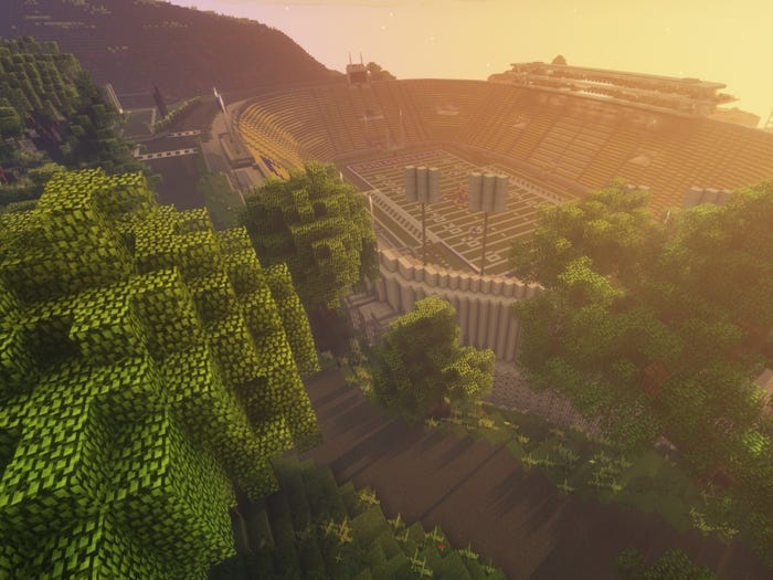 sinh vien xay truong dai hoc ao voi hon 100 toa nha de tot nghiep vi dich anh 4