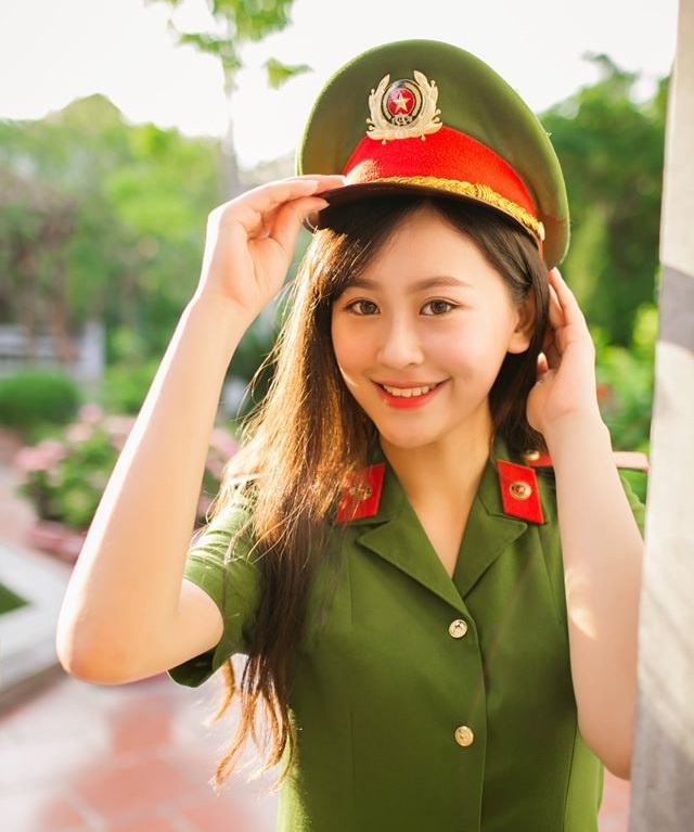 Hoa khôi trường Cảnh sát ảnh 7 Hoa khoi truong Canh sat anh 7