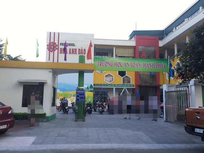 Cam dep danh vao dau hoc sinh mam non anh 1