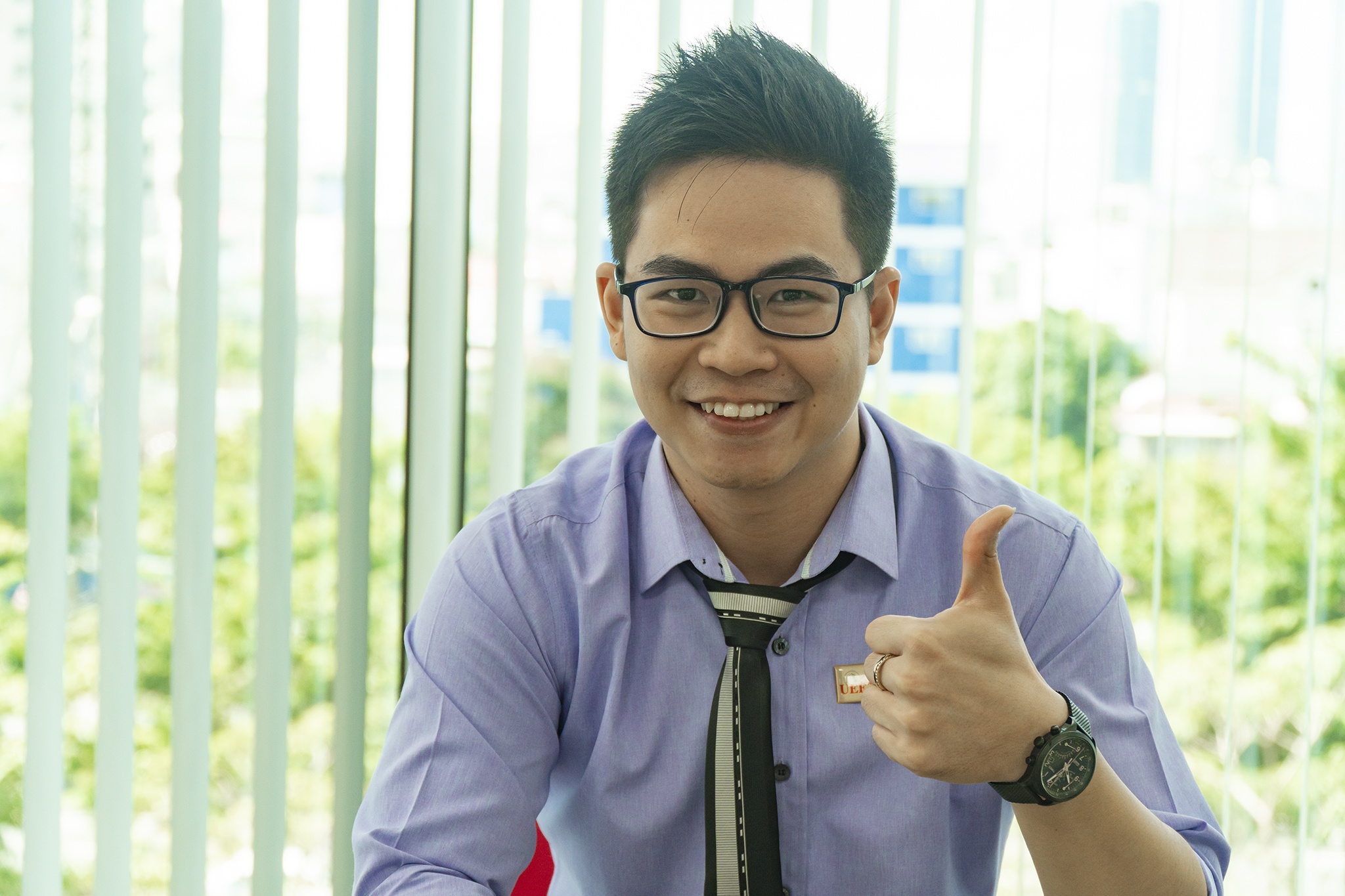 Chuong trinh tieng Anh dac biet tai DH Kinh te - Tai chinh TP.HCM hinh anh