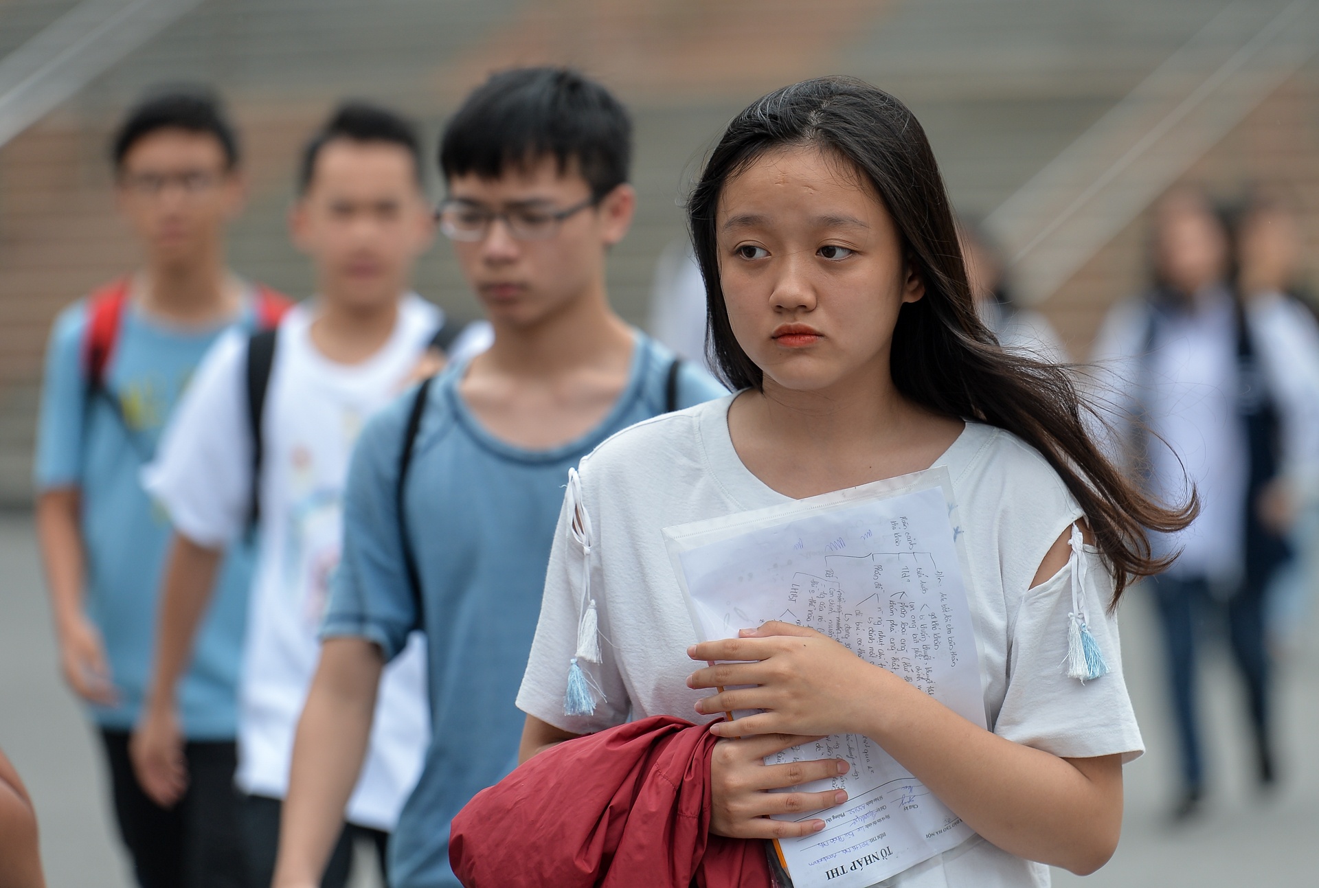 truong bi to ep phu huynh khong cho con thi lop 10 anh 1