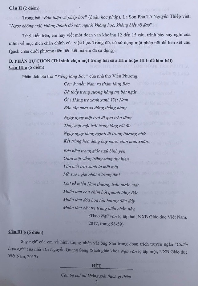 De van chuyen Khoa hoc Tu nhien anh 2