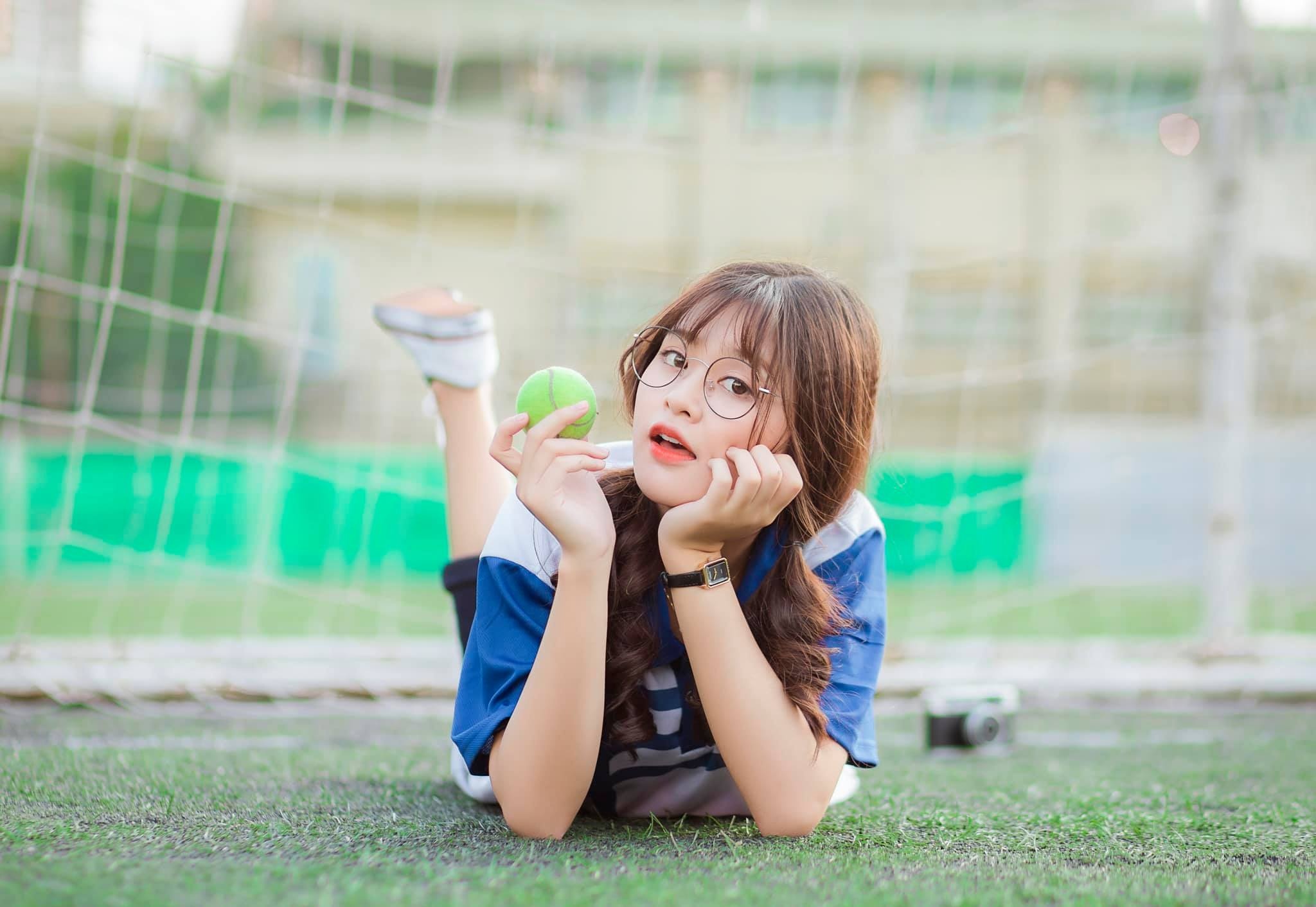 Nữ sinh làm truyền thông ảnh 2 Nu sinh lam truyen thong anh 2