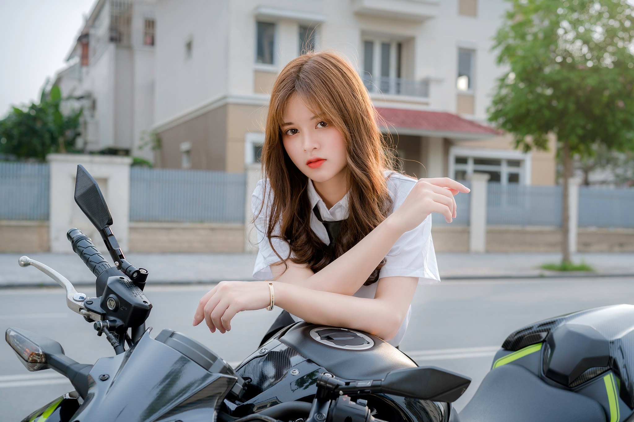 Nữ sinh làm truyền thông ảnh 5 Nu sinh lam truyen thong anh 5