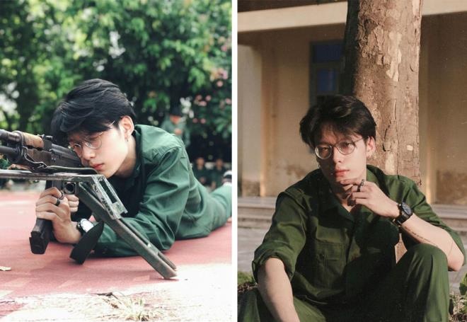 'trai xinh gai dep' truong kinh te trong mau ao quan su anh 2