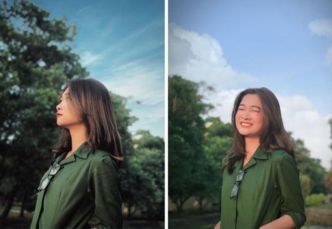 'trai xinh gai dep' truong kinh te trong mau ao quan su anh 4