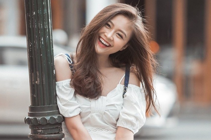 Nu sinh Ngoai thuong xinh dep, tot nghiep loai gioi hinh anh
