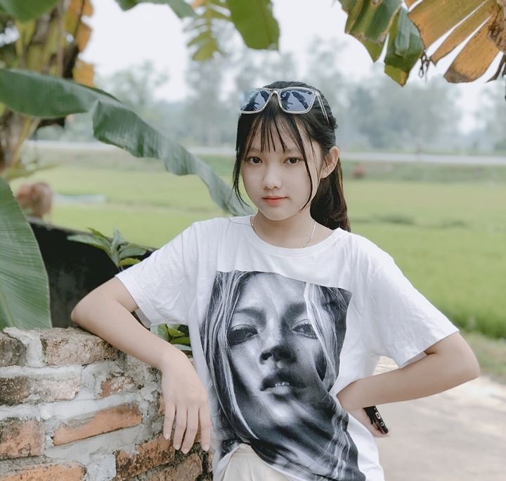 Nữ sinh tình nguyện xinh đẹp ảnh 4 Nu sinh tinh nguyen xinh dep anh 4