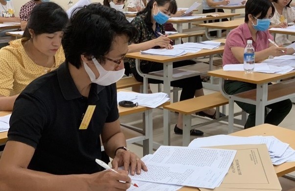 Nhung bai thi trac nghiem duoc cham theo dien dac biet hinh anh