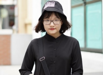 Nu thu khoa DH My thuat Cong nghiep Ha Noi hinh anh