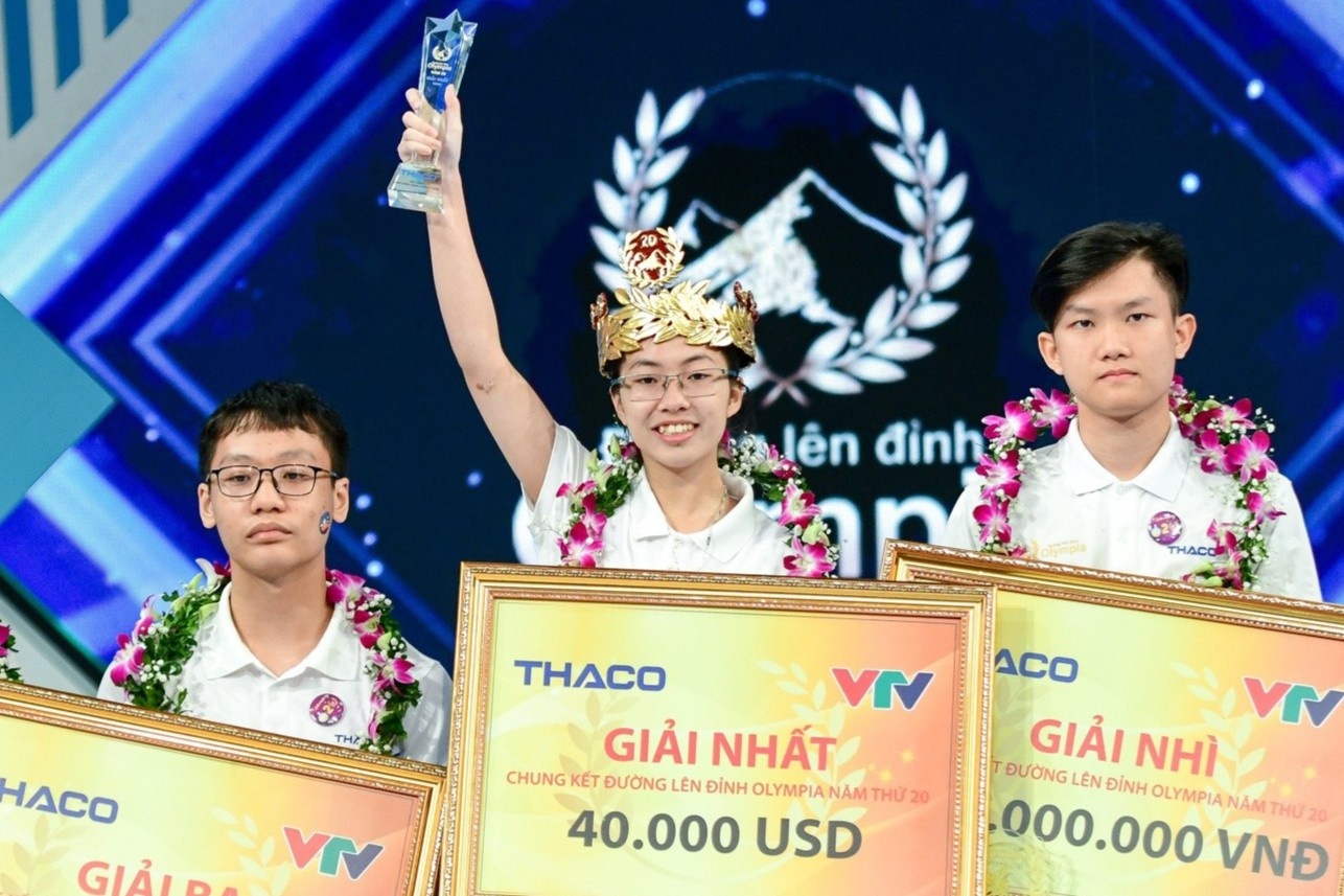 8 truong THPT khong chuyen co quan quan 'Duong len dinh Olympia' hinh anh