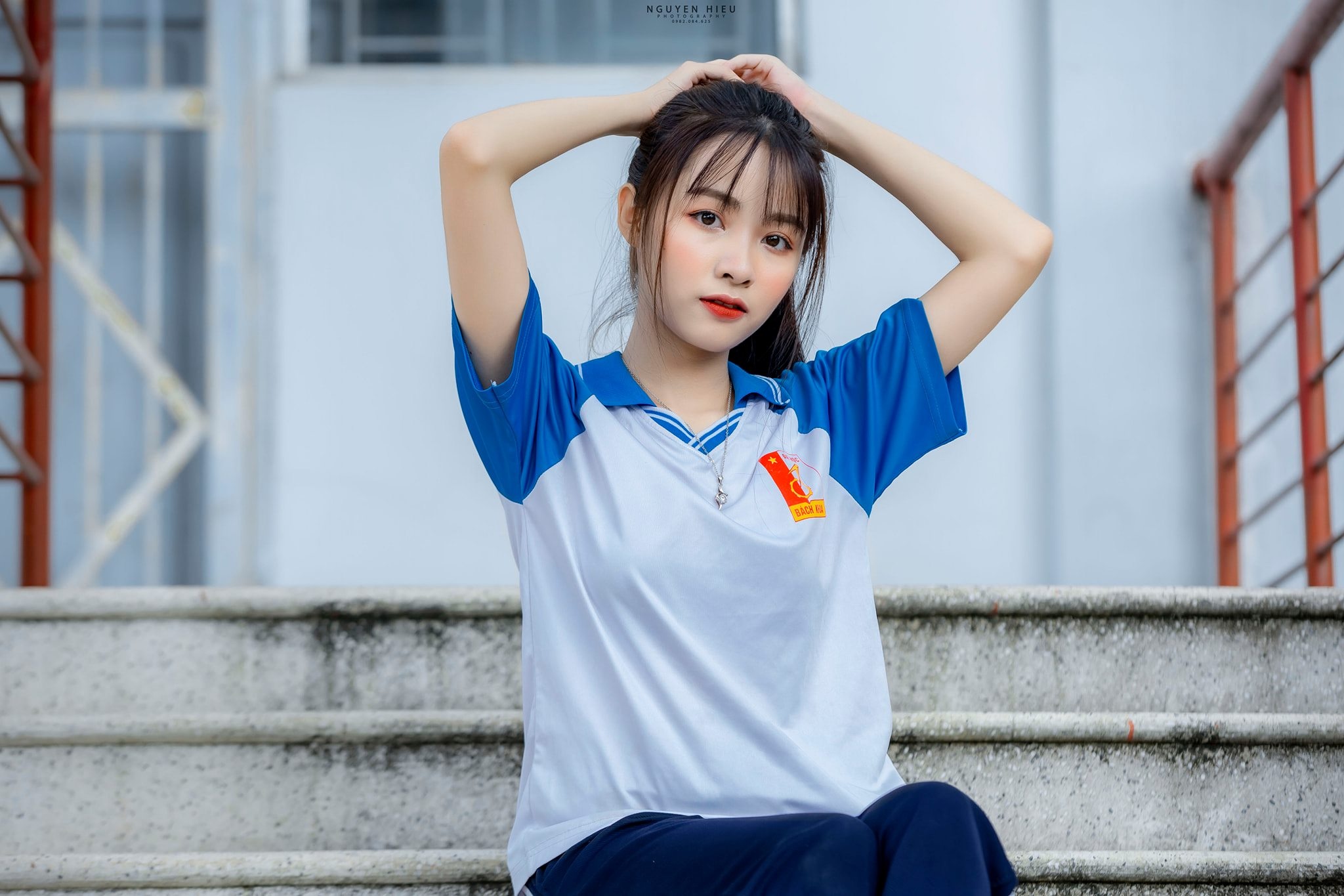 Nu sinh Bach khoa ke chuyen thuc dem lam do an hinh anh