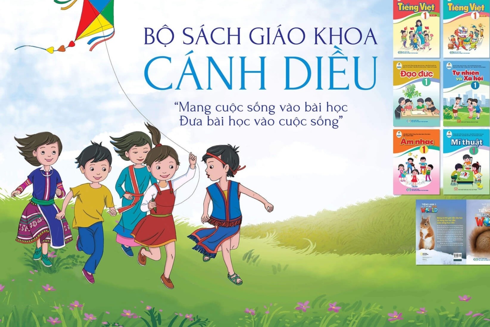 GS Nguyen Minh Thuyet: Day Tieng Viet cho tre lop 1 khong the nong voi hinh anh