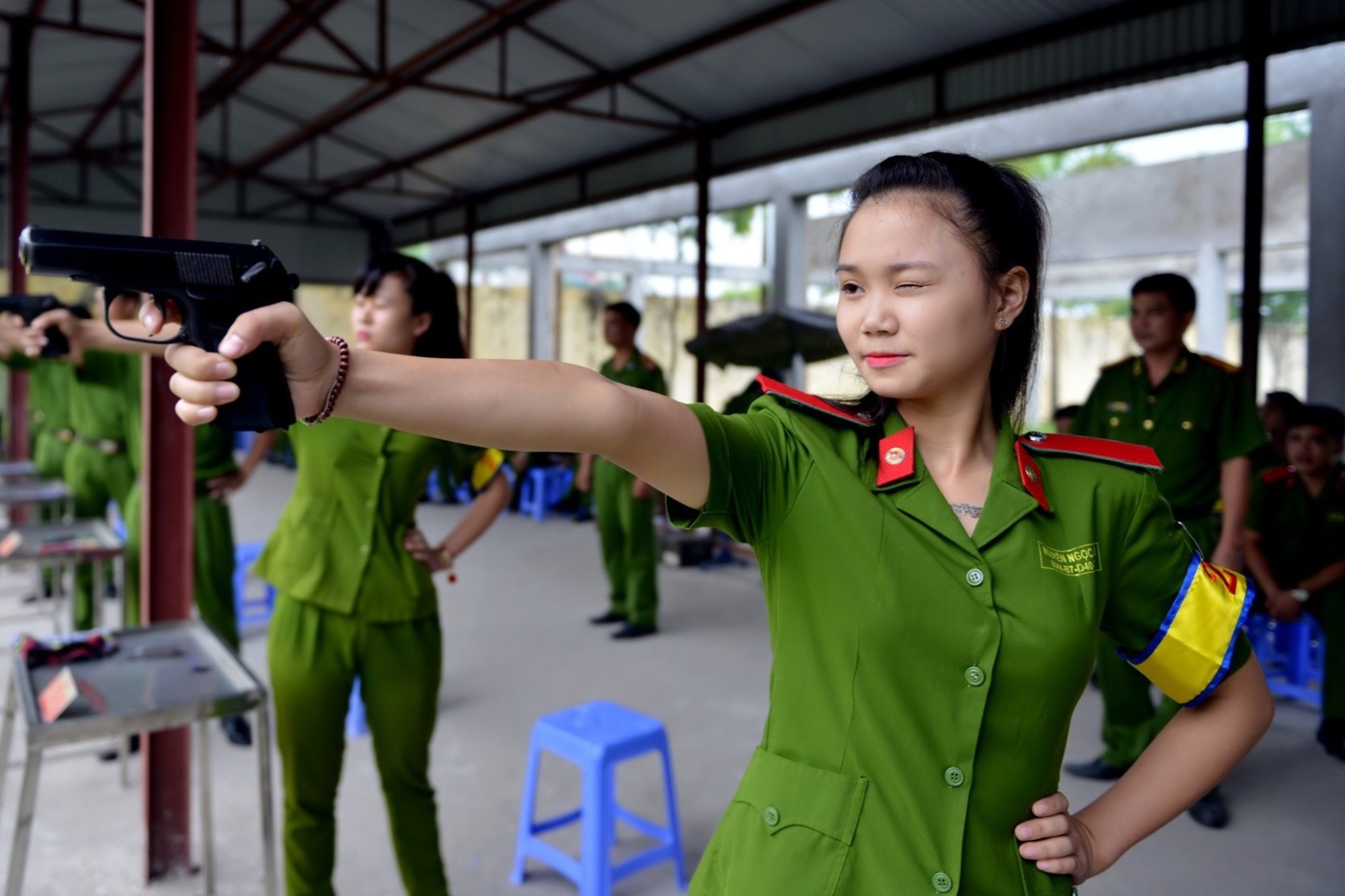 Diem chuan Hoc vien Canh sat nhan dan va 6 truong cong an hinh anh