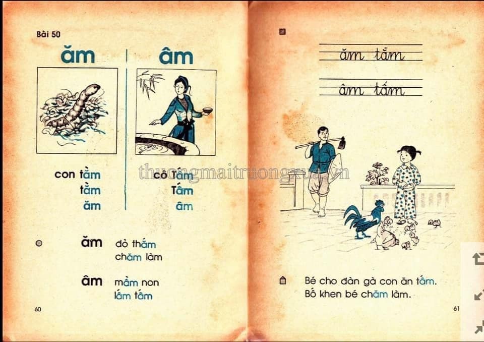 sách Tiếng Việt lớp 1 ngày xưa ảnh 11 sach Tieng Viet lop 1 ngay xua anh 11