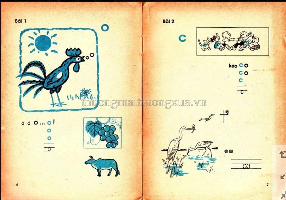 sách Tiếng Việt lớp 1 ngày xưa ảnh 2 sach Tieng Viet lop 1 ngay xua anh 2
