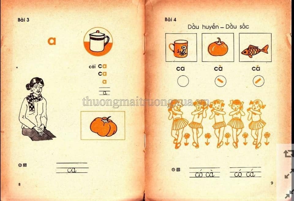 sách Tiếng Việt lớp 1 ngày xưa ảnh 3 sach Tieng Viet lop 1 ngay xua anh 3