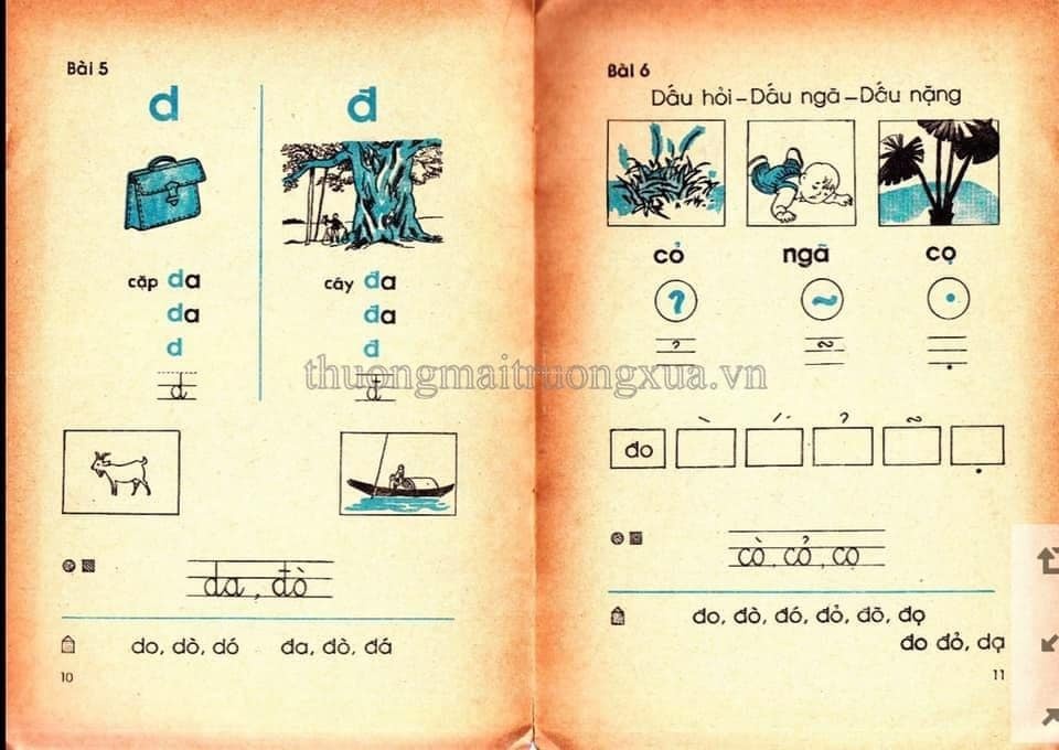 sách Tiếng Việt lớp 1 ngày xưa ảnh 4 sach Tieng Viet lop 1 ngay xua anh 4
